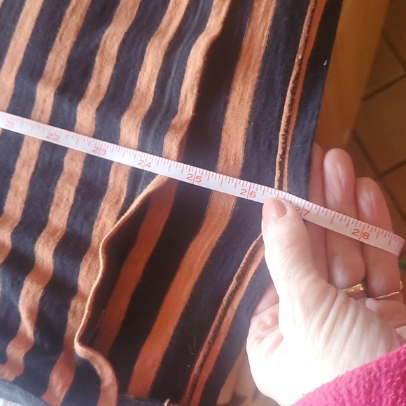 Hatley Breton Navy and Orange Striped Long Sleeve Sz. XL Top - Picture 9 of 11